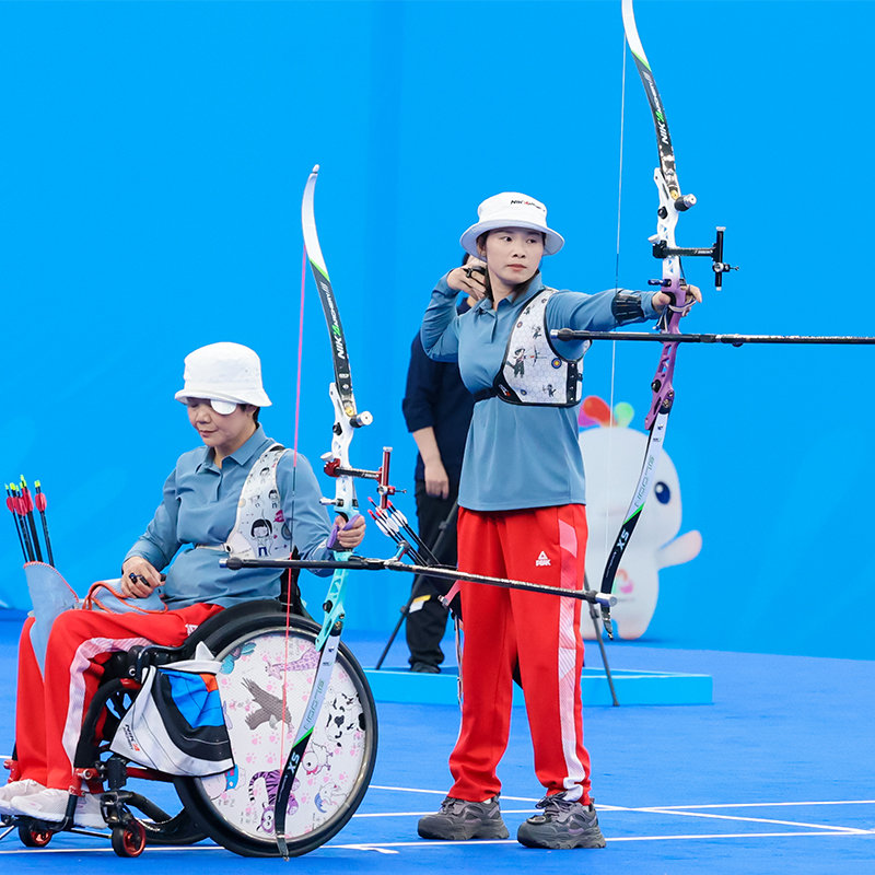 Nika archery recurve bows support the paralympic games